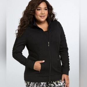 Torrid Active - Mesh Panel Jacket size 5